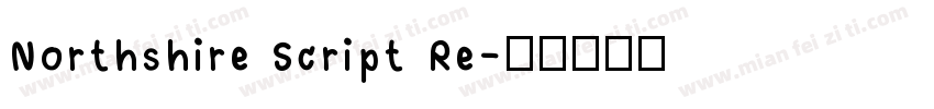 Northshire Script Re字体转换